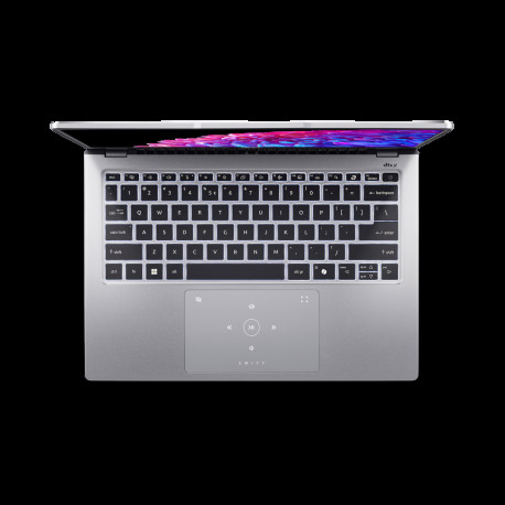 Ноутбук Acer Swift Go 14 SFG14-73-56KL Intel Core Ultra 5 125H/16Gb (soldered D5)/SSD512Gb/UMA/14"/OLED/WQXGA+/2880x1800/90Hz/NoOS/Silver/1.25kg-3