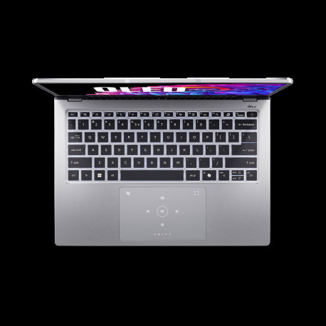Ноутбук Acer Swift Go 14 SFG14-73-56KL Intel Core Ultra 5 125H/16Gb (soldered D5)/SSD512Gb/UMA/14"/OLED/WQXGA+/2880x1800/90Hz/NoOS/Silver/1.25kg-5