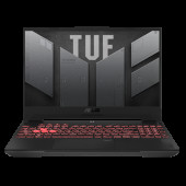 Ноутбук ASUS TUF Gaming A17 FA707NUG AMD Ryzen 7 7445HS/16Gb (D5)/SSD512Gb/RTX4050 6Gb (115W)/17.3"/IPS/FHD/1920x1080/144Hz/NoOS/RJ-45/Mecha Gray/2.6kg