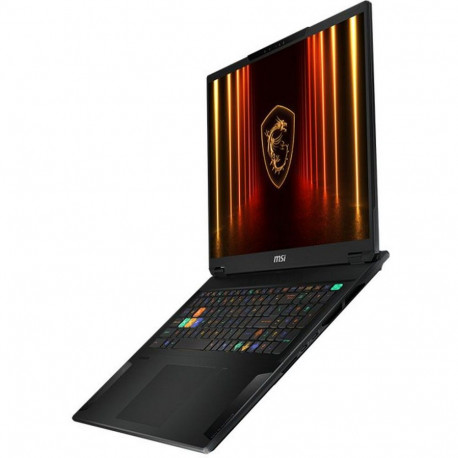 Ноутбук MSI Stealth 18 HX AI A2XWHG-098XRUY Intel Core Ultra 9 275HX/32Gb (2*16 D5)/SSD1Tb/RTX5070 Ti 12Gb (140W)/18"/IPS/MiniLED/WQUXGA/3840x2400/120Hz/NoOS/RJ-45/Black/2.89kg-3