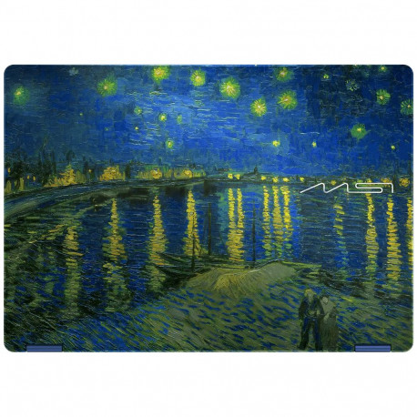 Ноутбук MSI Prestige 14 Flip AI+ Starry Night Over the Rhone-401RUY Intel Core Ultra X9 378H/32Gb (soldered D5)/SSD1Tb/UMA/14"/OLED/Touch/WUXGA/1920x1200/60Hz/Win11Pro/Star Blue/1.37kg-2