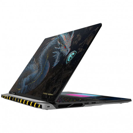 Ноутбук MSI Titan 18 HX Dragon Edition Draco Epic A2WJ-1430RUY Intel Core Ultra 9 290HX Plus/64Gb (2*32 D5)/SSD4Tb/RTX5090 24Gb (175W)/18"/IPS/MiniLED/WQUXGA/3840x2400/120Hz/Win11/RJ-45/Black-Blue-Gold/3.6kg-3