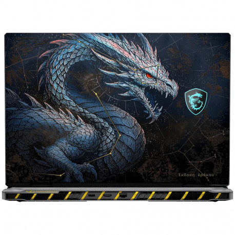 Ноутбук MSI Titan 18 HX Dragon Edition Draco Epic A2WJ-1430RUY Intel Core Ultra 9 290HX Plus/64Gb (2*32 D5)/SSD4Tb/RTX5090 24Gb (175W)/18"/IPS/MiniLED/WQUXGA/3840x2400/120Hz/Win11/RJ-45/Black-Blue-Gold/3.6kg-4