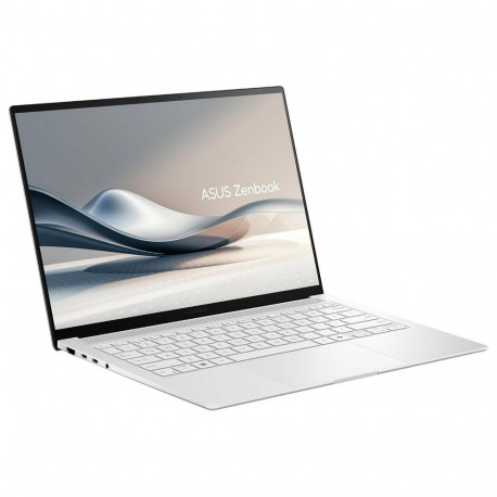 Ноутбук ASUS Zenbook S14 UX5406SA-PZ067W Intel Core Ultra 7 256V/16Gb (soldered D5)/SSD1Tb/UMA/14"/OLED/Touch/2.8K/2880x1800/120Hz/NoOS/White/1.2kg-1
