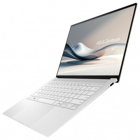 Ноутбук ASUS Zenbook S14 UX5406SA-PZ067W Intel Core Ultra 7 256V/16Gb (soldered D5)/SSD1Tb/UMA/14"/OLED/Touch/2.8K/2880x1800/120Hz/NoOS/White/1.2kg-2