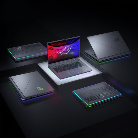 Ноутбук ASUS ROG Strix G16 G615LR-RV141 Intel Core Ultra 9 275HX/32Gb (2*16 D5)/SSD1Tb/RTX5070 Ti 12Gb (140W)/16"/IPS/WUXGA/1920x1200/165Hz/NoOS/RJ-45/Grey/2.65kg-12