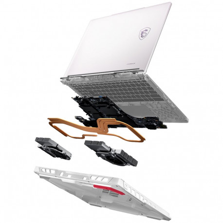 Ноутбук MSI Crosshair A16 HX MLG Edition E8WFK-090XRUY AMD Ryzen 9 8940HX/16Gb (2*8 D5)/SSD1Tb/RTX5060 8Gb (115W)/16"/IPS/WQXGA/2560x1600/240Hz/NoOS/RJ-45/White/2.3kg-16