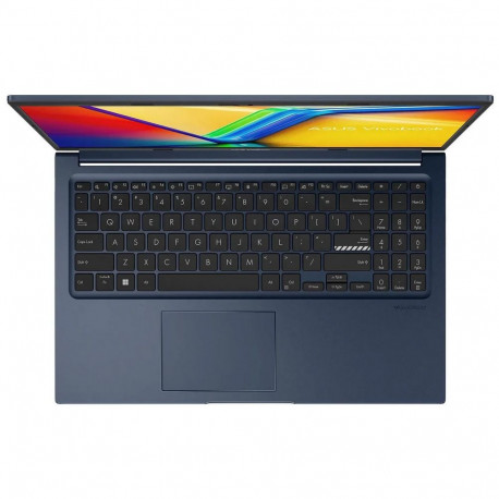 Ноутбук ASUS Vivobook 15 F1504VA-BQ250 Intel Core 5 120U/8Gb (D4)/SSD512Gb/UMA/15.6"/IPS/FHD/1920x1080/60Hz/NoOS/Blue/1.7kg-2