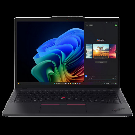Ноутбук Lenovo ThinkPad T14 Gen 6 Intel Core Ultra 7 255U/16Gb (D5)/SSD512Gb/UMA/14"/IPS/Touch/WUXGA/1920x1200/60Hz/NoOS/Black/1.38kg