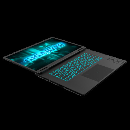Ноутбук Gigabyte Gaming A16 GA6EH Intel Core Ultra 9 185H/16Gb/SSD1Tb/RTX5060 8Gb (85W)/16"/IPS/WUXGA/1920x1200/165Hz/NoOS/RJ-45/Black/2.2kg-3