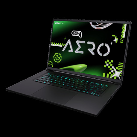 Ноутбук Gigabyte AERO X16 1WH AMD Ryzen 7 AI 350/16Gb (1*16 D5)/SSD512Gb/RTX5070 8Gb (85W)/16"/IPS/WQXGA/2560x1600/165Hz/NoOS/RJ-45/Space Grey/1.9kg-2