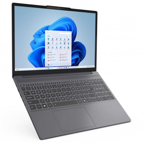 Ноутбук Lenovo IdeaPad Slim 3 15IRH10 Intel Core i7-13620H/16Gb (soldered*8, 1*8 D5)/SSD512Gb/UMA/15.3"/IPS/WUXGA/1920x1200/60Hz/NoOS/Luna Grey/1.59kg-4