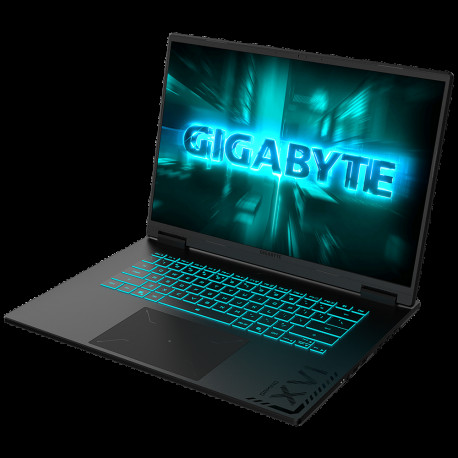 Ноутбук Gigabyte Gaming A16 AMD Ryzen 7 260/16Gb (1*16 D5)/SSD1Tb/RTX5070 8Gb (85W)/16"/IPS/WUXGA/1920x1200/165Hz/NoOS/RJ-45/Black/2.2kg-2