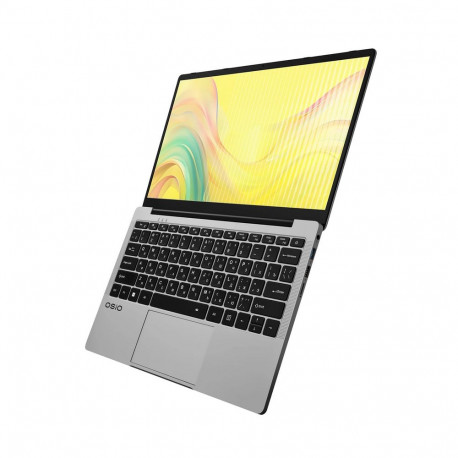 Ноутбук OSIO FocusLine F140a-009 AMD Ryzen 5 5500U/8Gb (1*8 D4)/SSD512Gb/UMA/14"/IPS/FHD/1920x1080/60Hz/NoOS/Gray/1.49kg-3