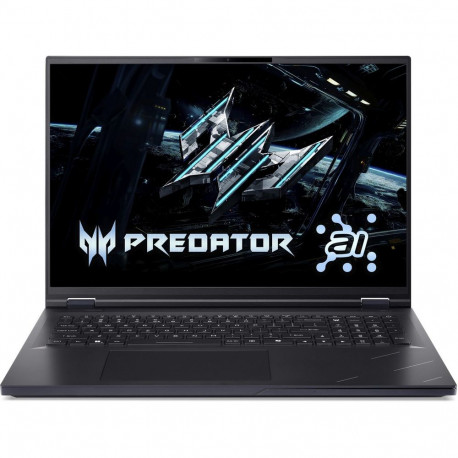 Ноутбук Acer Predator Helios 18 AI PH18-73-90A9 Intel Core Ultra 9 275HX/32Gb (2*16 D5)/SSD1Tb/RTX5090 24Gb (175W)/18"/IPS/WQUXGA/3840×2400/120Hz/NoOS/RJ-45/Black/3.5kg-1