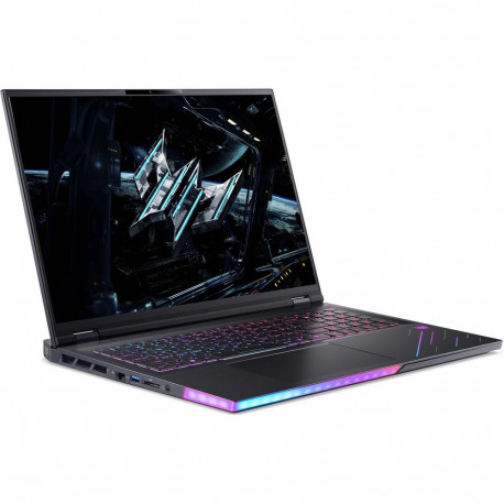 Ноутбук Acer Predator Helios 18 AI PH18-73-90A9 Intel Core Ultra 9 275HX/32Gb (2*16 D5)/SSD1Tb/RTX5090 24Gb (175W)/18"/IPS/WQUXGA/3840×2400/120Hz/NoOS/RJ-45/Black/3.5kg-4