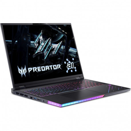 Ноутбук Acer Predator Helios 18 AI PH18-73-90A9 Intel Core Ultra 9 275HX/32Gb (2*16 D5)/SSD1Tb/RTX5090 24Gb (175W)/18"/IPS/WQUXGA/3840×2400/120Hz/NoOS/RJ-45/Black/3.5kg-5