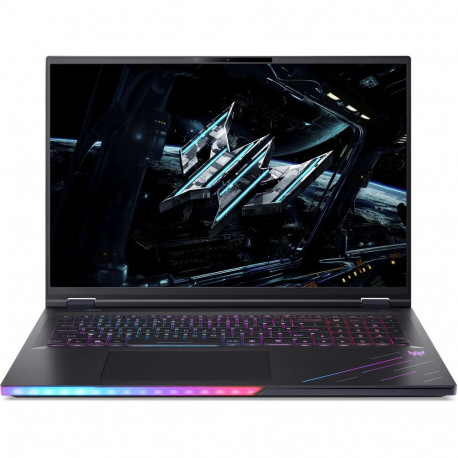 Ноутбук Acer Predator Helios 18 AI PH18-73-90A9 Intel Core Ultra 9 275HX/32Gb (2*16 D5)/SSD1Tb/RTX5090 24Gb (175W)/18"/IPS/WQUXGA/3840×2400/120Hz/NoOS/RJ-45/Black/3.5kg-15