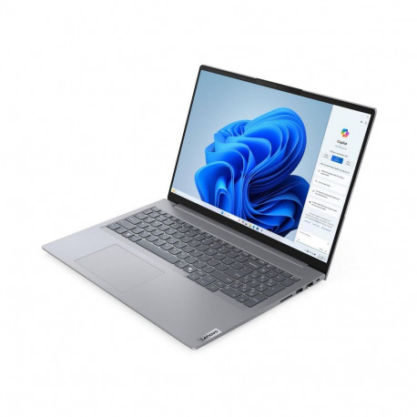 Ноутбук Lenovo ThinkBook 16 G7 ARP AMD Ryzen 5 7535HS/16Gb (1*16 D5)/SSD512Gb/UMA/16"/IPS/WUXGA/1920x1200/60Hz/NoOS/Arctic Grey/1.7kg (21MW009VAK)-1