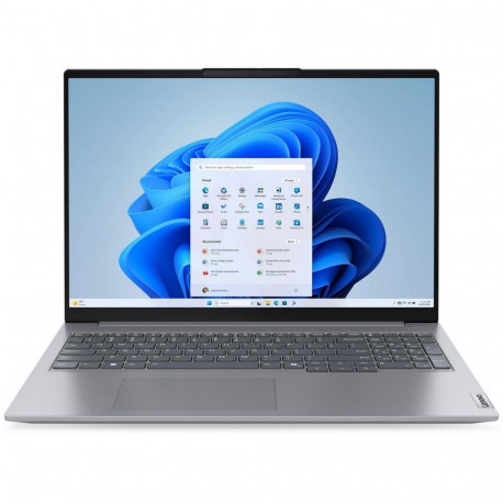 Ноутбук Lenovo ThinkBook 16 G7 ARP AMD Ryzen 5 7535HS/16Gb (1*16 D5)/SSD512Gb/UMA/16"/IPS/WUXGA/1920x1200/60Hz/NoOS/Arctic Grey/1.7kg (21MW009VAK)