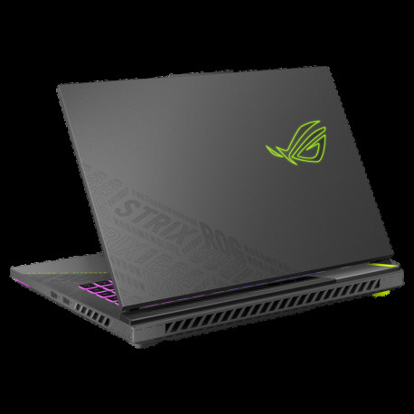 Ноутбук ASUS ROG Strix G16 G614PM-TS243 AMD Ryzen 9 8940HX/16Gb (1*16 D5)/SSD512Gb/RTX5060 8Gb (115W)/16"/IPS/WQXGA/2560x1600/300Hz/NoOS/RJ-45/Volt Green/2.50kg-5