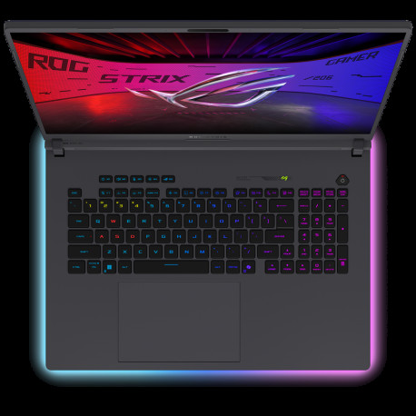Ноутбук ASUS ROG Strix G18 G815JPR-TT122 Intel Core i9-14900HX/32Gb (2*16 D5)/SSD512Gb/RTX5070 8Gb (115W)/18"/IPS/WQXGA/2560x1600/300Hz/NoOS/RJ-45/Eclipse Gray/3.20kg-4