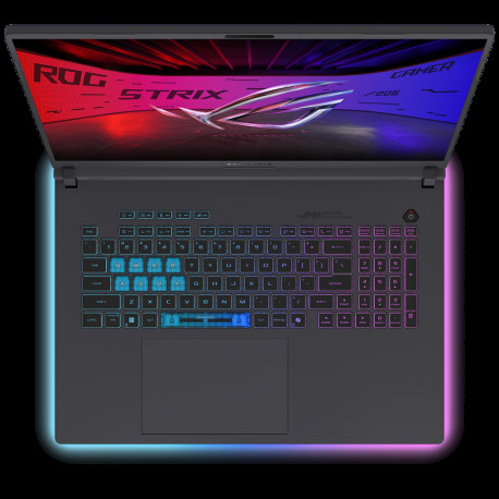 Ноутбук ASUS ROG Strix G18 G815JPR-TT122 Intel Core i9-14900HX/32Gb (2*16 D5)/SSD512Gb/RTX5070 8Gb (115W)/18"/IPS/WQXGA/2560x1600/300Hz/NoOS/RJ-45/Eclipse Gray/3.20kg-3