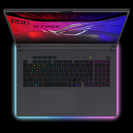 Ноутбук ASUS ROG Strix G18 G815LR-TT352 Intel Core Ultra 9 290HX Plus/32Gb (2*16 D5)/SSD1Tb/RTX5070 Ti 12Gb (140W)/18"/IPS/WQXGA/2560x1600/300Hz/NoOS/RJ-45/Eclipse Gray/3.20kg-1