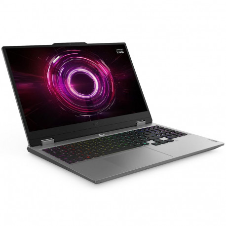 Ноутбук Lenovo LOQ 15AHP10 AMD Ryzen 5 220/16Gb (1*16 D5)/SSD512Gb/RTX5050 8Gb (100W)/15.6"/IPS/FHD/1920x1080/144Hz/NoOS/RJ-45/Luna Grey/2.4kg