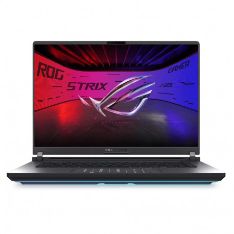 Ноутбук ASUS ROG Strix G16 G615JMR-TS415 Intel Core i7-14650HX/16Gb (1*16 D5)/SSD512Gb/RTX5060 8Gb (115W)/16"/IPS/WQXGA/2560x1600/300Hz/NoOS/RJ-45/Eclipse Gray/2.50kg-2