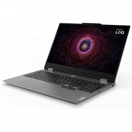 Ноутбук Lenovo LOQ 15ARP9 AMD Ryzen 5 7235HS/16Gb (2*8 D5)/SSD512Gb/RTX3050 6Gb (95W)/15.6’’/IPS/FHD/1920x1080/144Hz/NoOS/RJ-45/Grey/2.38kg-2