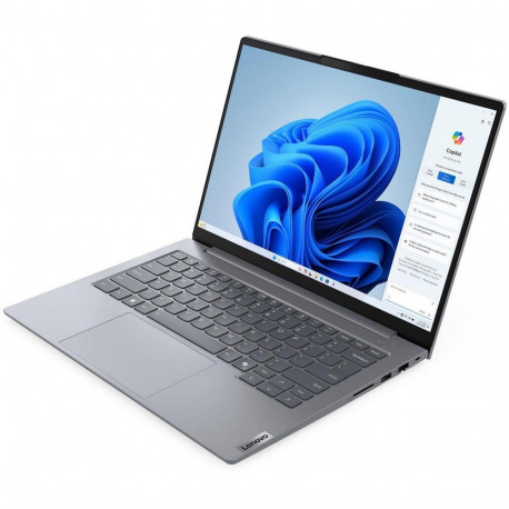 Ноутбук Lenovo ThinkBook 14 G7 ARP AMD Ryzen 5 7535HS/16Gb (1*16 D5)/SSD512Gb/UMA/14"/IPS/WUXGA/1920x1200/60Hz/NoOS/RJ-45/Arctic Grey/1.38kg-2