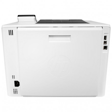 Принтер HP Color LaserJet Pro M455dn A4, лазерный, цветной, 27стр/мин, 600dpi, 800МГц, 1280Мб, 300+50, AirPrint/USB/Ethernet , 2400стр/картридж, (3PZ95A)-3