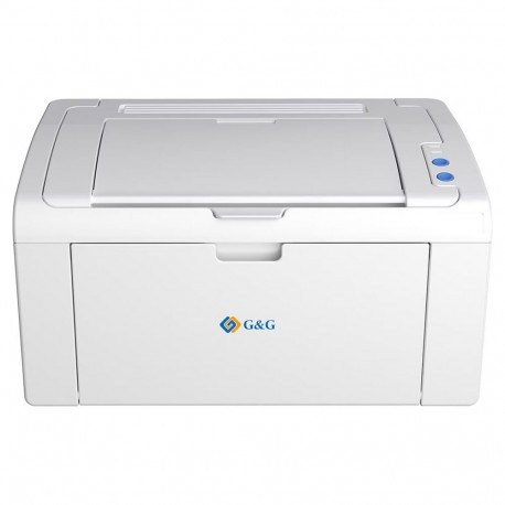 Принтер G&G P2022W A4, лазерный, черно-белый, 22 стр/мин, 1200x1200dpi, 800МГц, 126Мб, WiFi/USB, 1600стр/картридж, белый корпус (аналог Pantum P2500W, картридж GT202T)(P2022W)