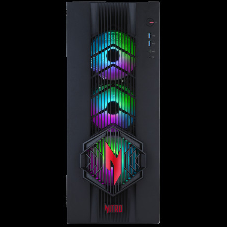 Настольный ПК Acer Nitro 70 N70X3D-100 AMD Ryzen 7 9800X3D/32Gb/SSD1Tb/RTX5070 12Gb/PSU 1200W/NoOS/Black (DG.E5ACD.007)-4