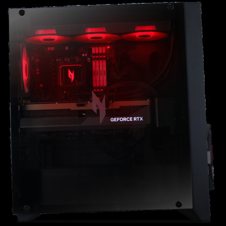 Настольный ПК Acer Nitro 70 N70X3D-100 AMD Ryzen 7 9800X3D/32Gb/SSD1Tb/RTX5070 12Gb/PSU 1200W/NoOS/Black (DG.E5ACD.007)-10