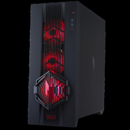 Настольный ПК Acer Nitro 70 N70X3D-100 AMD Ryzen 9 9900X3D/32Gb/SSD1Tb/RTX5070 12Gb/PSU 1200W/NoOS/Black (DG.E5ACD.009)-2