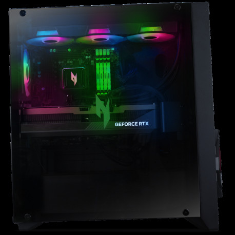 Настольный ПК Acer Nitro 70 N70X3D-100 AMD Ryzen 9 9900X3D/32Gb/SSD1Tb/RTX5070 12Gb/PSU 1200W/NoOS/Black (DG.E5ACD.009)-11