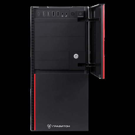 Персональный компьютер «Гравитон» Д53И i5-13400/2x8GB/1xSSD512GB/FP_2xUSB2.0/RJ-45POE/450W/K+M/NoOS/3YST-2