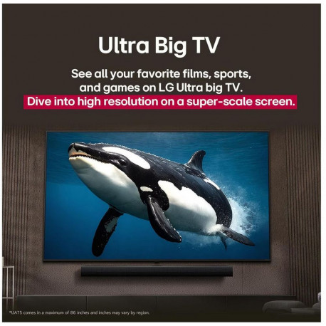 55" Телевизор LED LG 55UA75009LA.ARUG-12