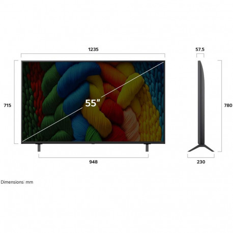 55" Телевизор NANO LED LG 55NANO81A6A.ARUG-3