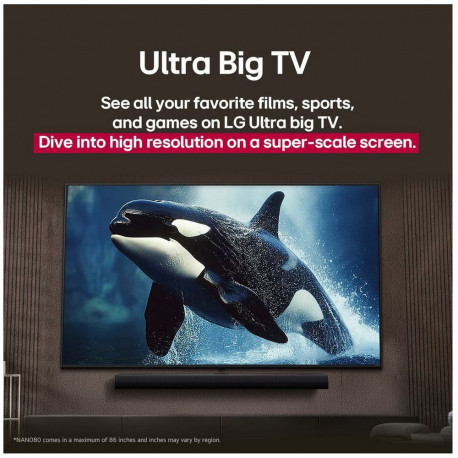 55" Телевизор NANO LED LG 55NANO81A6A.ARUG-12