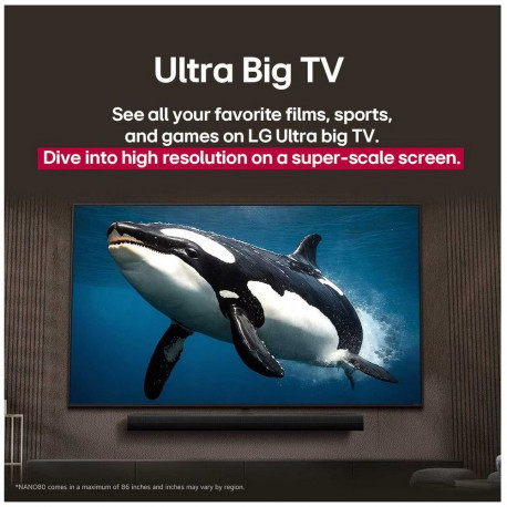 65" Телевизор NANO LED LG 65NANO81A6A.ARUG-12