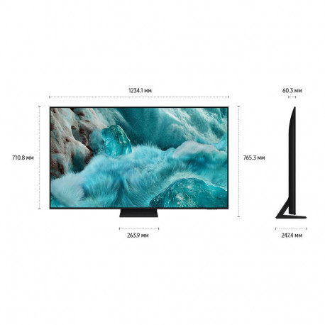 65" Телевизор Q-LED SAMSUNG QE65Q7F5AUXRU-13