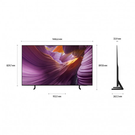 65" Телевизор OLED SAMSUNG QE65S85FAEXRU-17