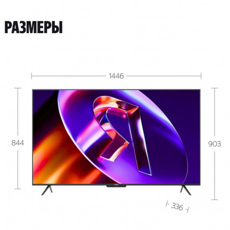 65" Телевизор Q-LED Яндекс ТВ Станция Про MiniLED (YNDX-00104)-3
