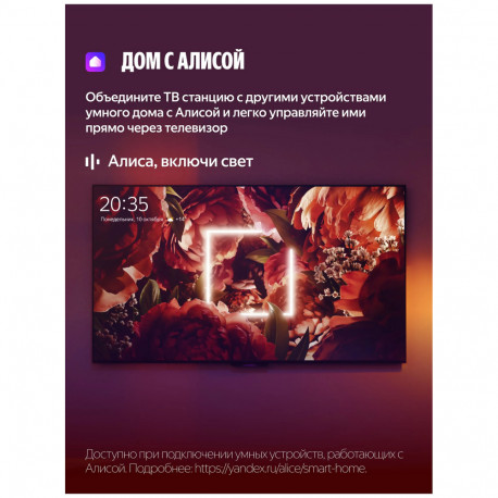 65" Телевизор Q-LED Яндекс ТВ Станция Бейсик QLED (YNDX-00081B)-13