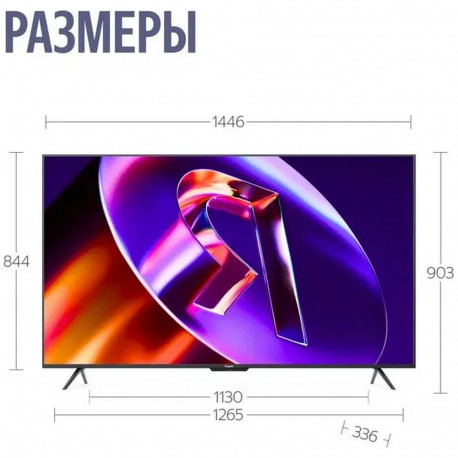 65" Телевизор Q-LED Яндекс ТВ Станция Про MiniLED (YNDX-00104B)-8
