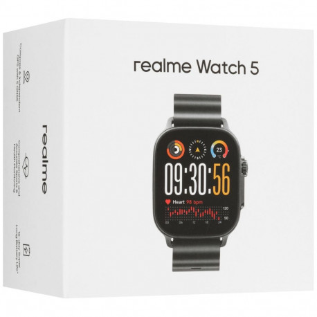 Умные часы Realme watch 5, Черный-6