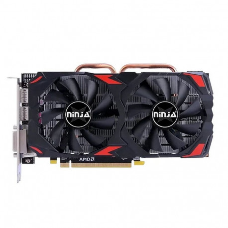 Видеокарта Ninja (Sinotex) RX580 8GB GDDR5 256bit 2xDP HDMI 2FAN RTL-3
